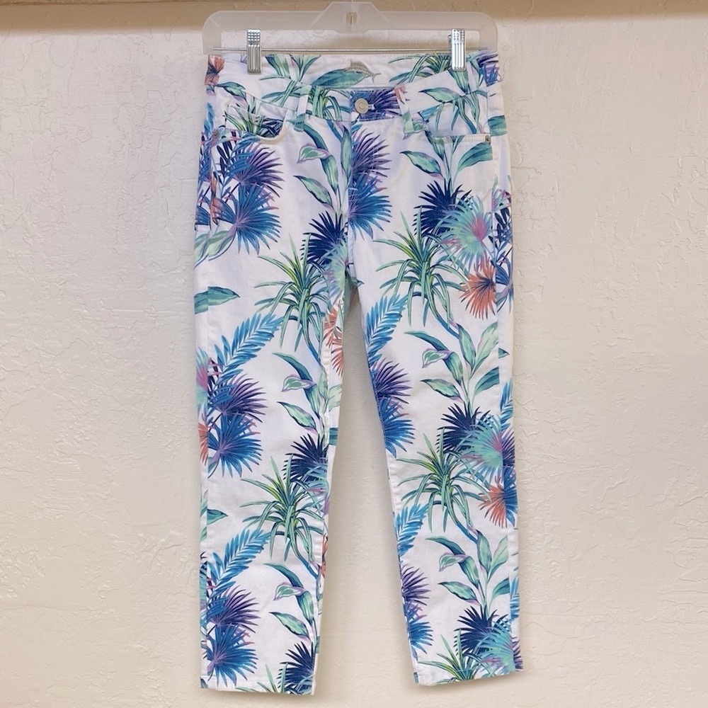 Tommy Bahama Fronds Ferdinan Crop Jeans